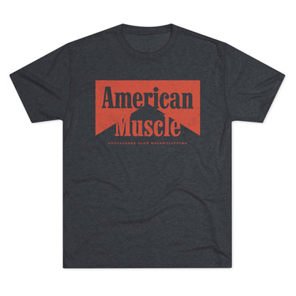 Western American Muscle Tri-Blend T-Shirt