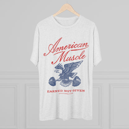 American Muscle Emblem Tri-Blend T-Shirt
