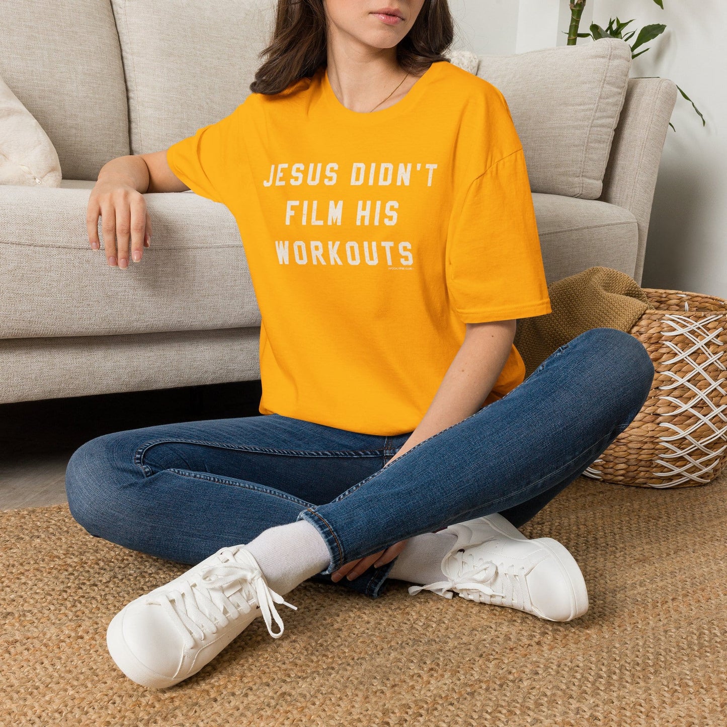 Jesus Didn't Film His Workouts T-Shirt