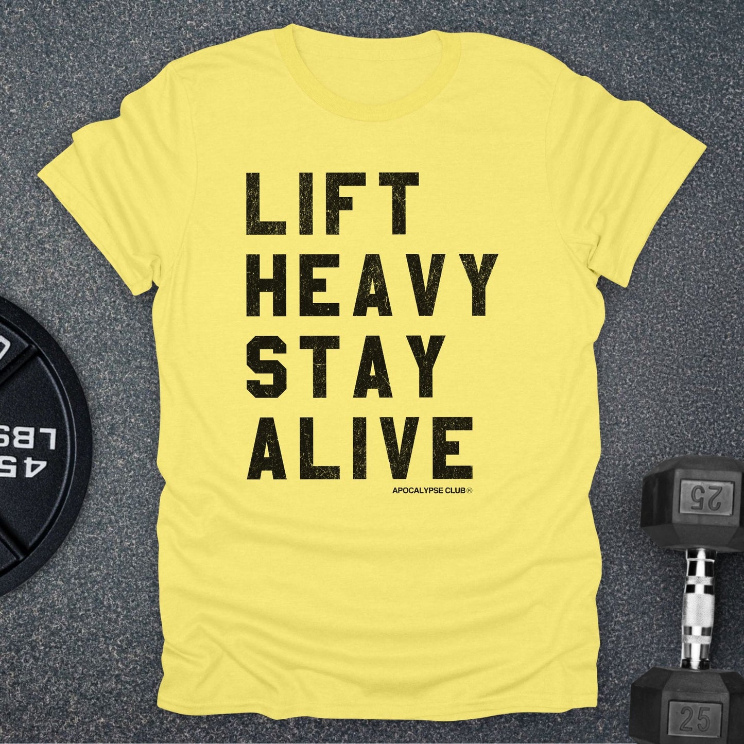 Lift Heavy Stay Alive T-Shirt
