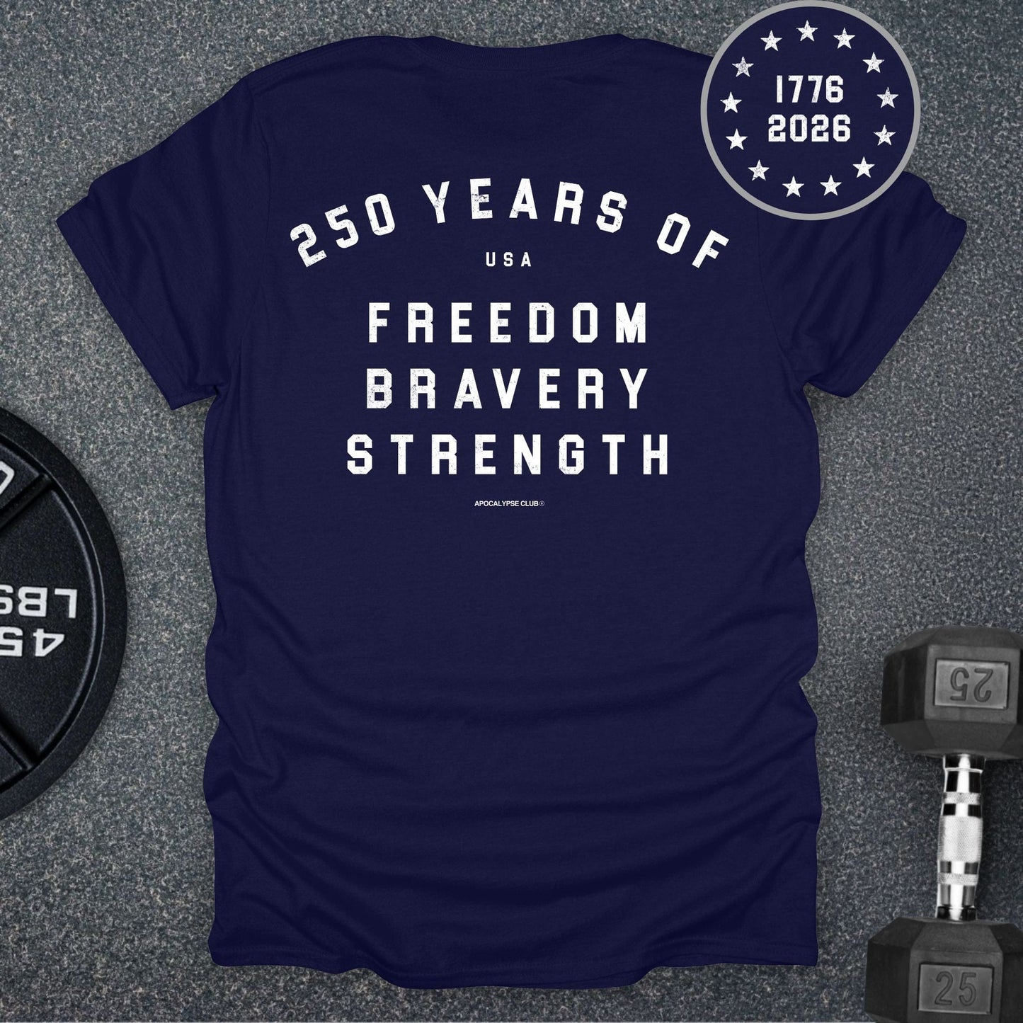 250th Anniversary Pillars T-Shirt