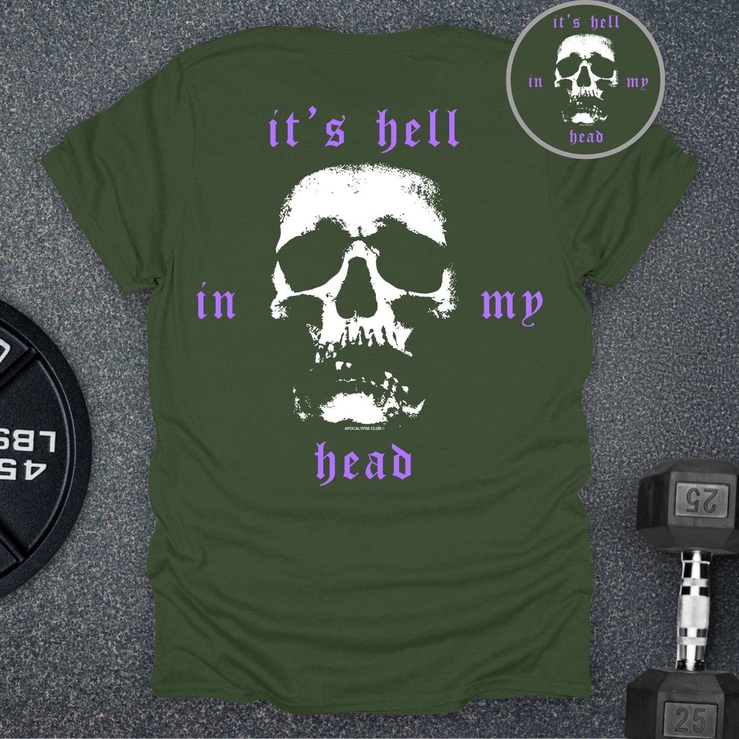 It's Hell In My Head T-Shirt