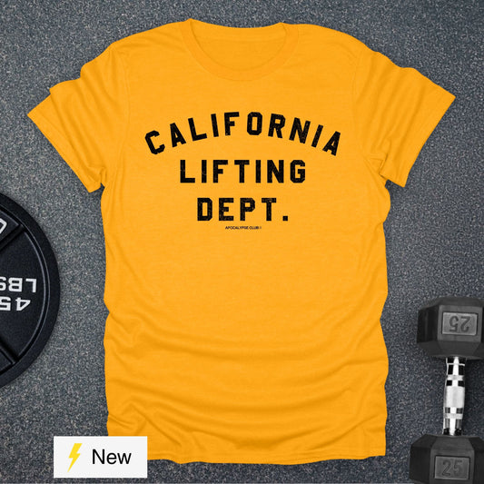 California Lifting Dept T-Shirt
