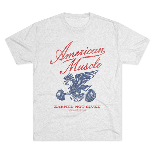 American Muscle Emblem Tri-Blend T-Shirt