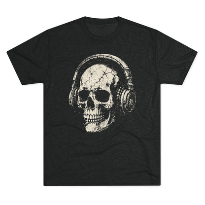 Locked In Skull Tri-Blend T-Shirt