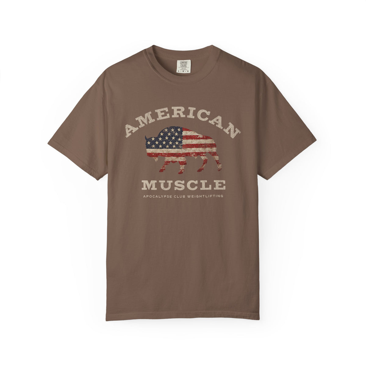 Fall American Muscle Bison Premium T-Shirt