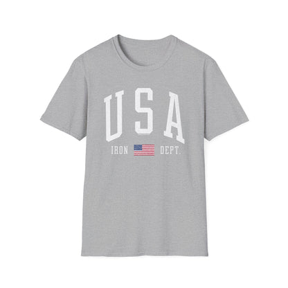 USA Iron Dept T-Shirt