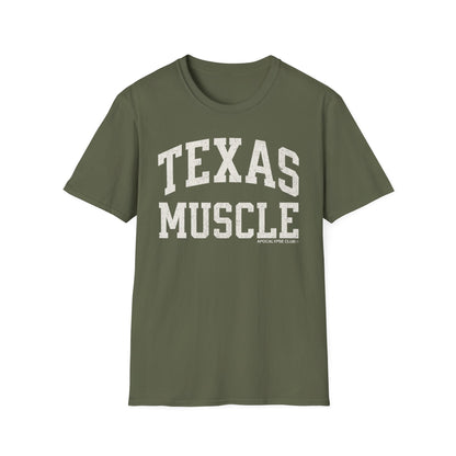 College Texas Muscle T-Shirt