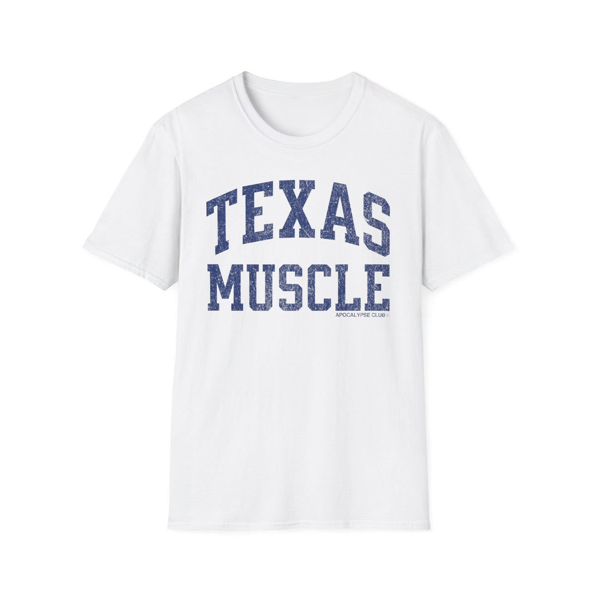 College Texas Muscle T-Shirt