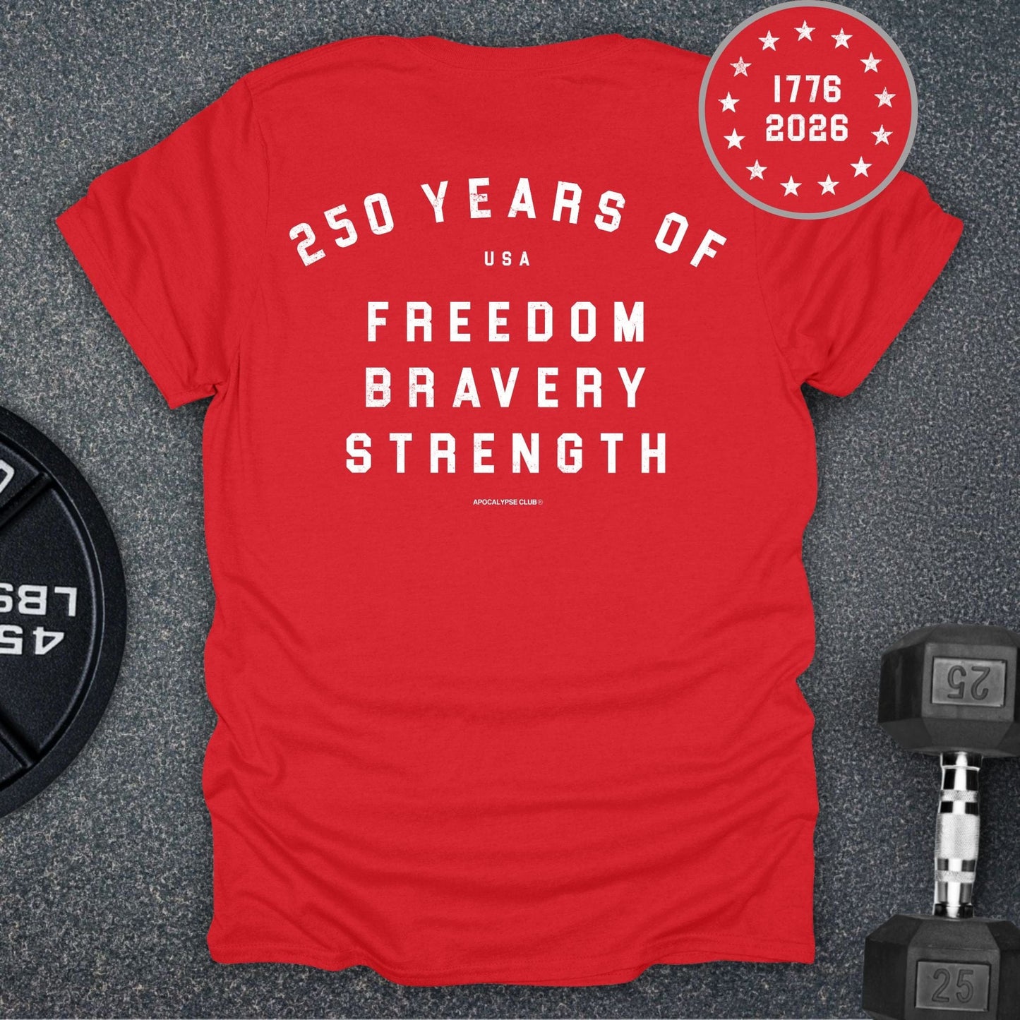 250th Anniversary Pillars T-Shirt