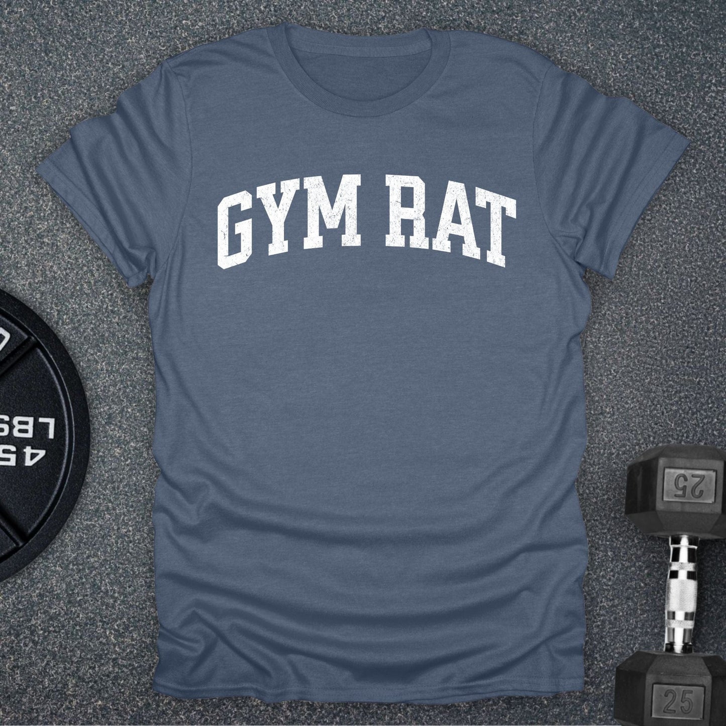 College Gym Rat T-Shirt