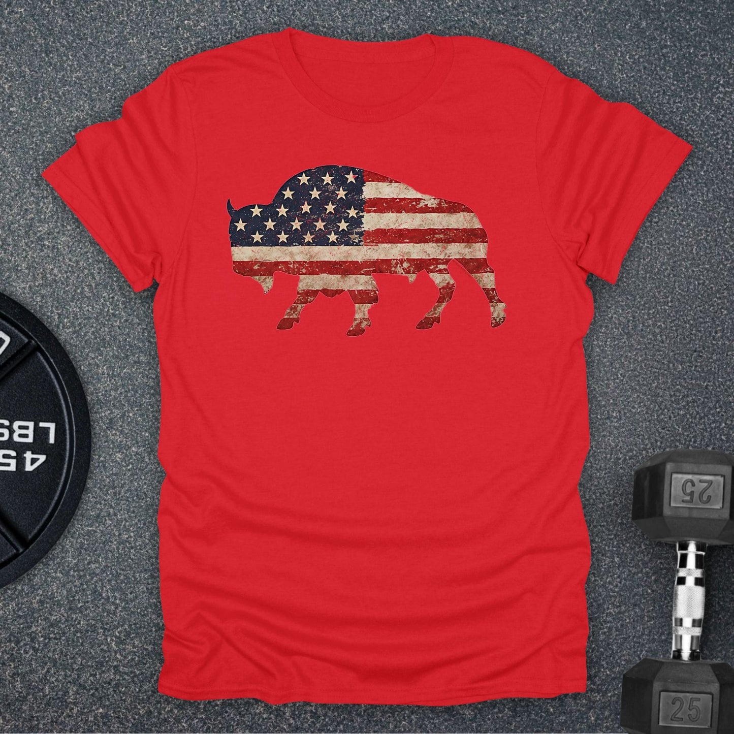 USA Bison T-Shirt