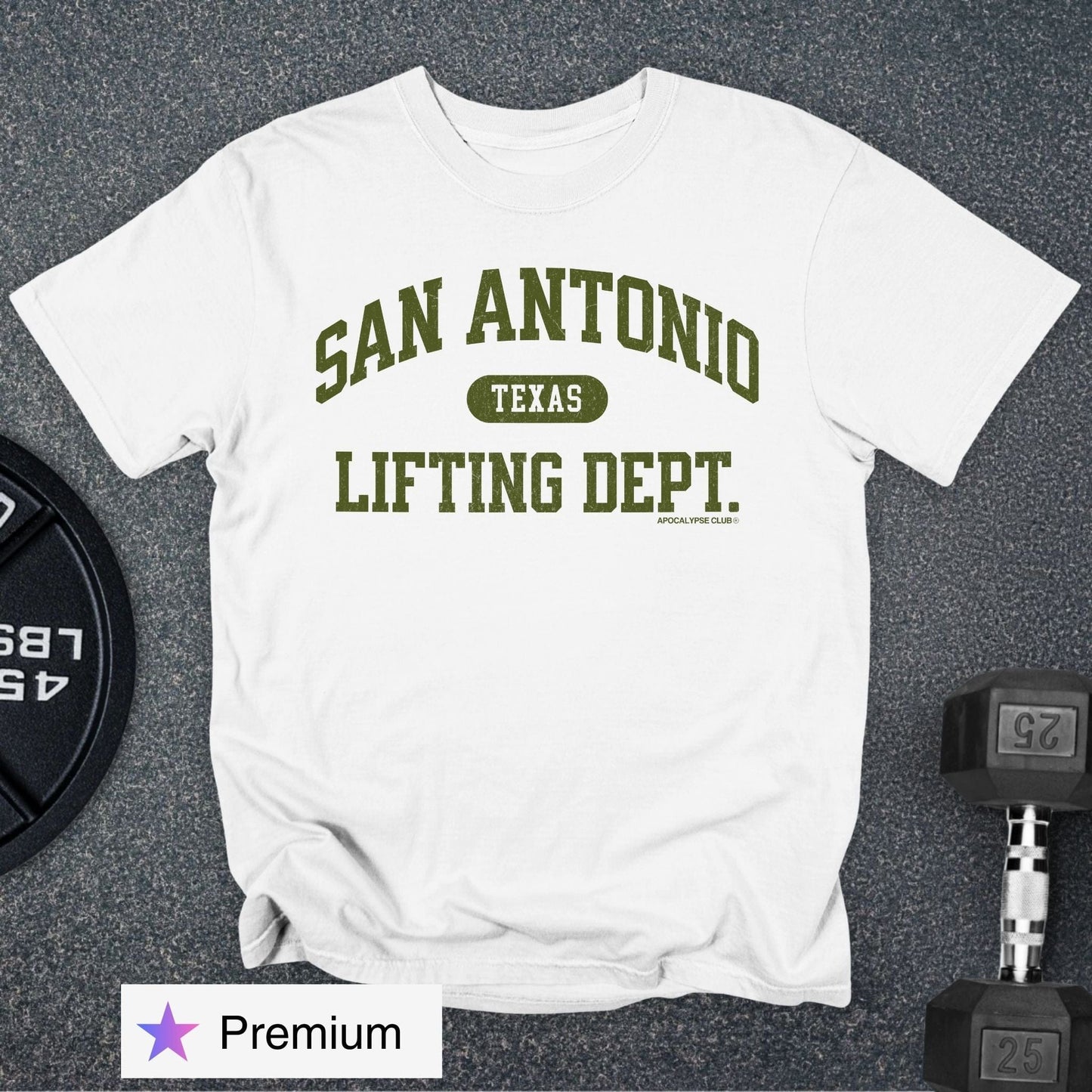 San Antonio Lifting Dept Premium T-Shirt