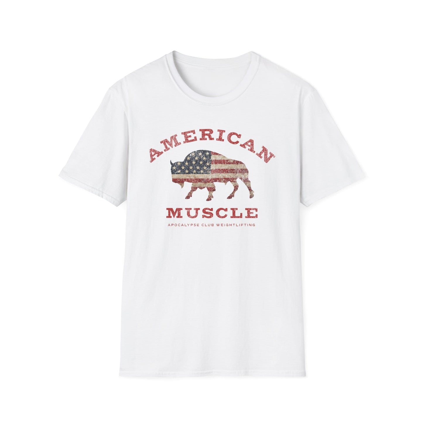 American Muscle Bison T-Shirt