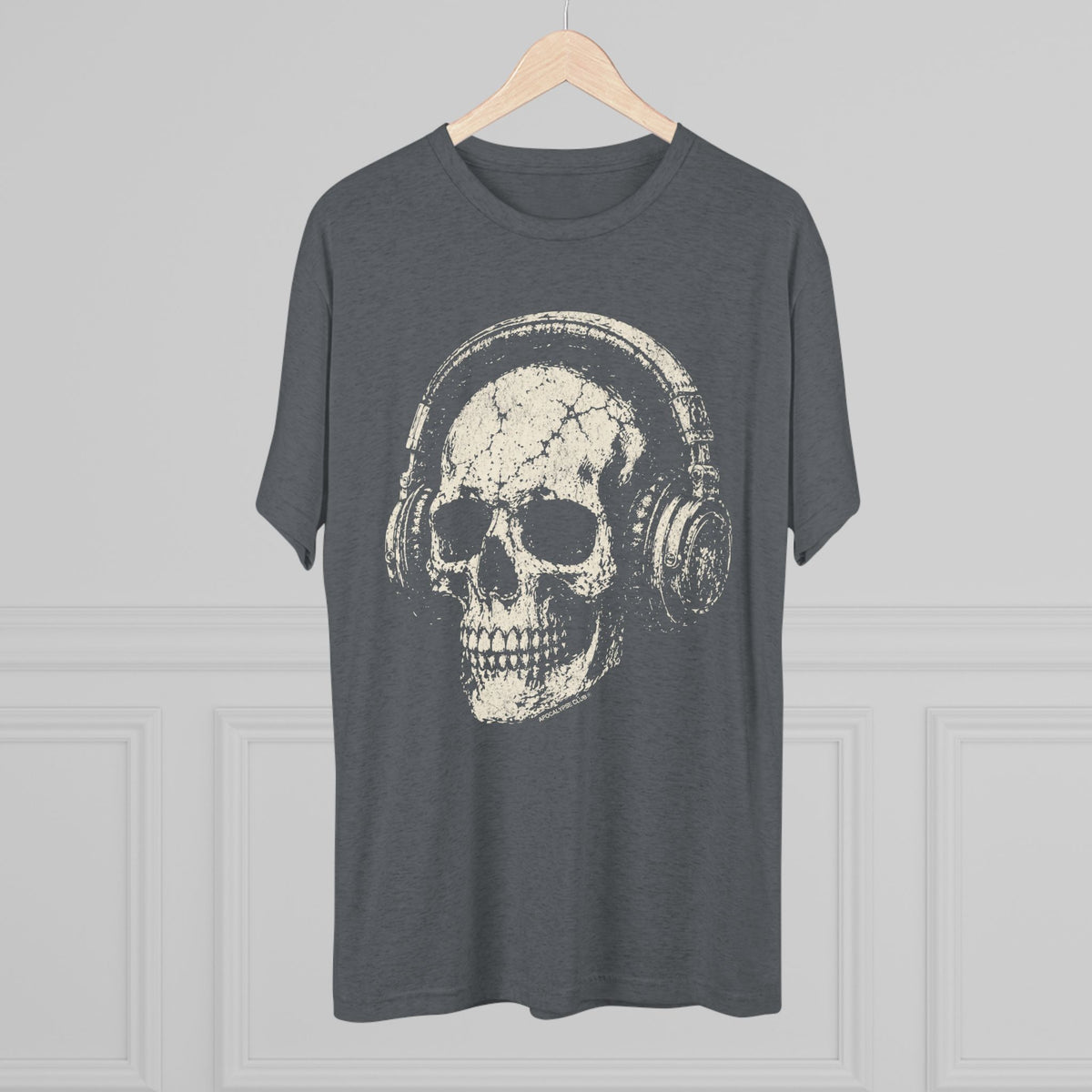 Locked In Skull Tri-Blend T-Shirt