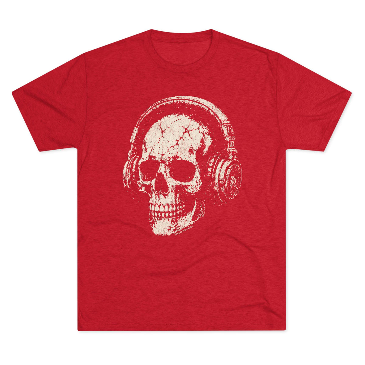 Locked In Skull Tri-Blend T-Shirt