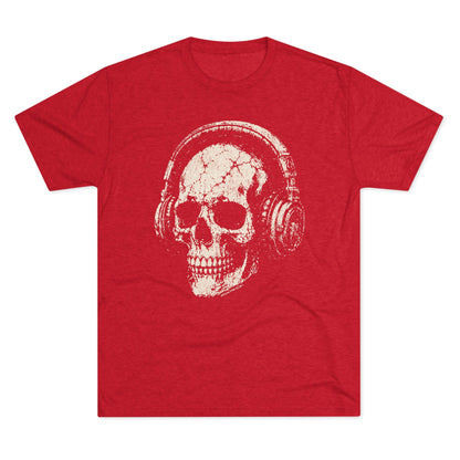 Locked In Skull Tri-Blend T-Shirt