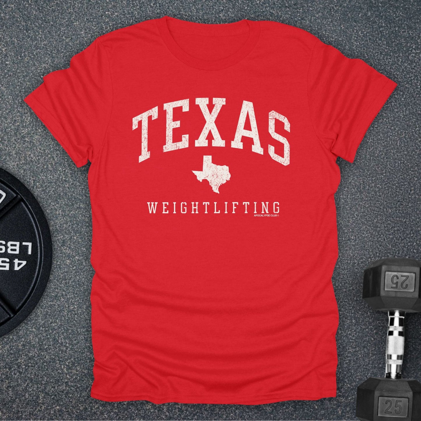 Texas Weightlifting T-Shirt
