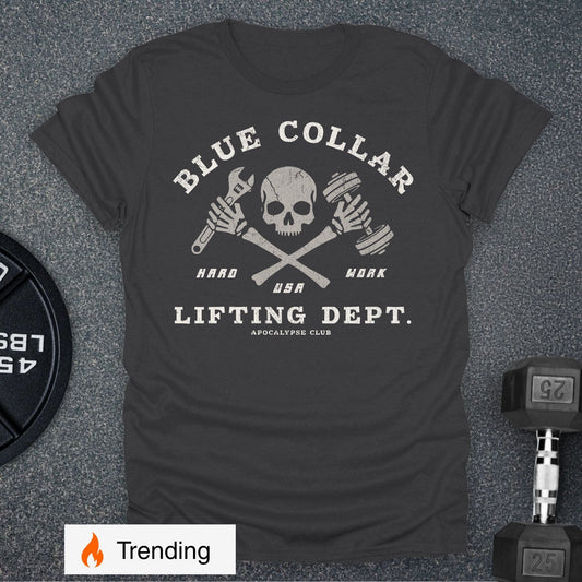 Blue Collar Lifting T-Shirt