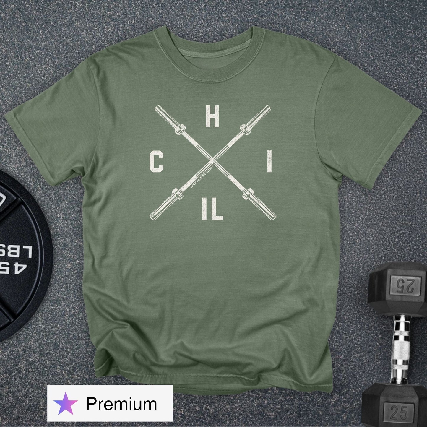 Chicago Crossbar Premium T-Shirt