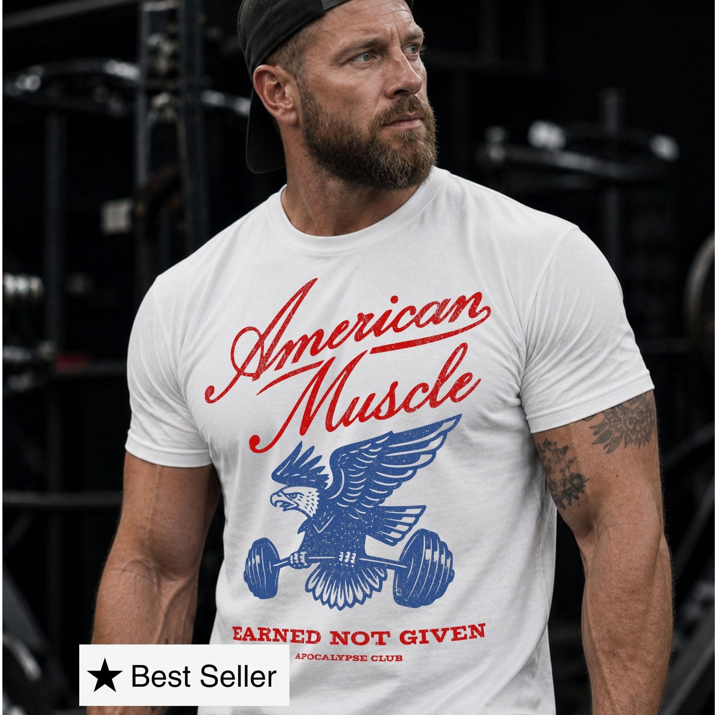 American Muscle Emblem T-Shirt