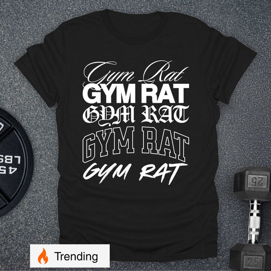Gym Rat Stack T-Shirt
