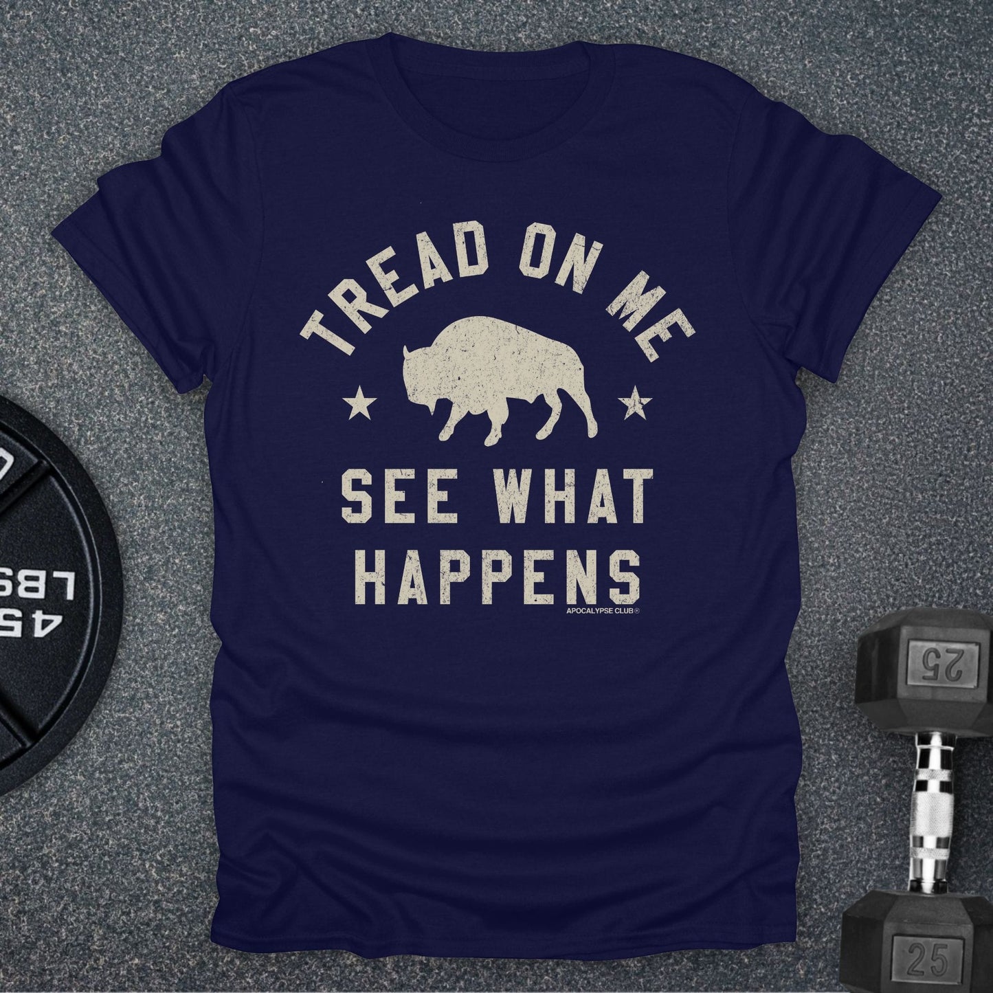 Tread On Me Bison T-Shirt