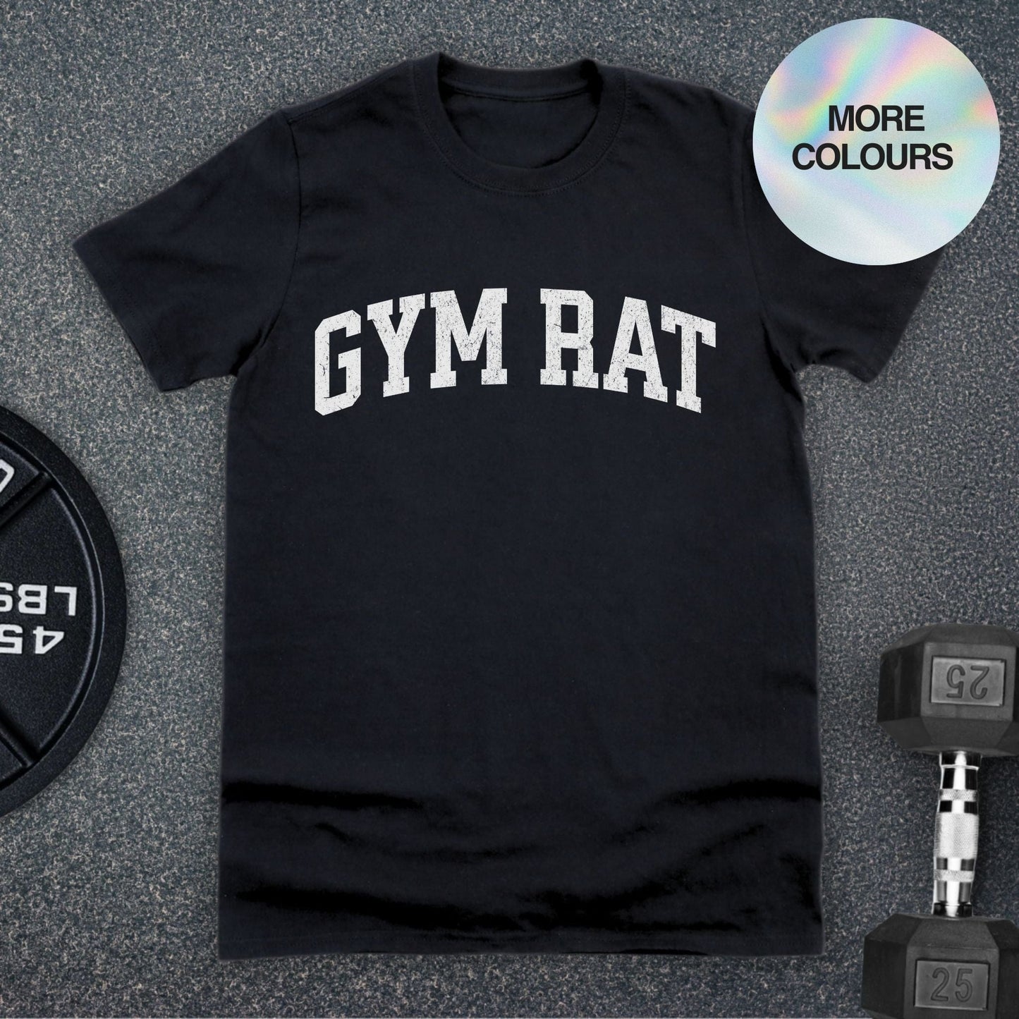 College Gym Rat T-Shirt