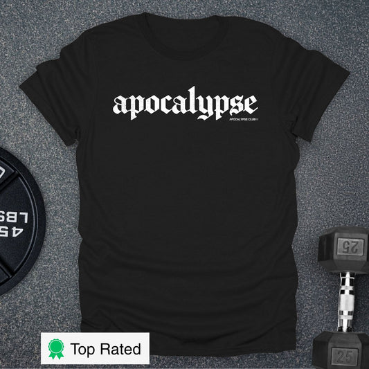 Apocalypse Club Apocalypse DNA Black gym t-shirt