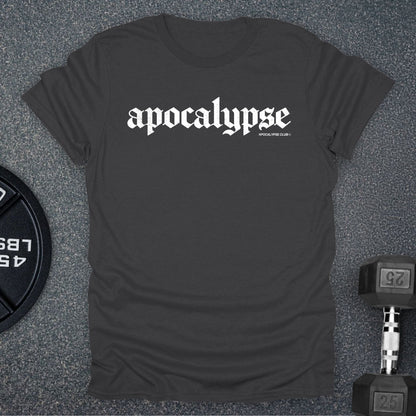Apocalypse Club Apocalypse DNA Charcoal gym t-shirt