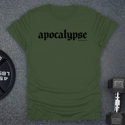 Apocalypse Club Apocalypse DNA Military Green gym t-shirt