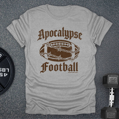Apocalypse Club Apocalypse Football Sport Grey gym t-shirt