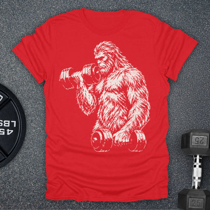 Apocalypse Club Bigfoot Iron Red gym t-shirt