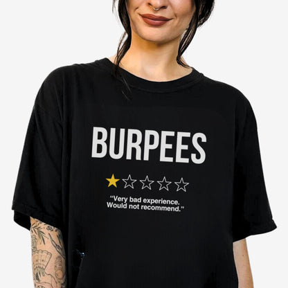 Burpees Review T-Shirt - Apocalypse Club