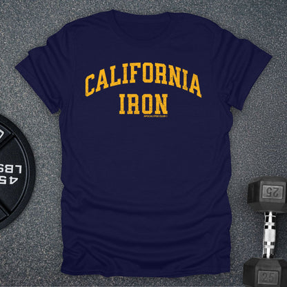Apocalypse Club California Iron Navy gym t-shirt
