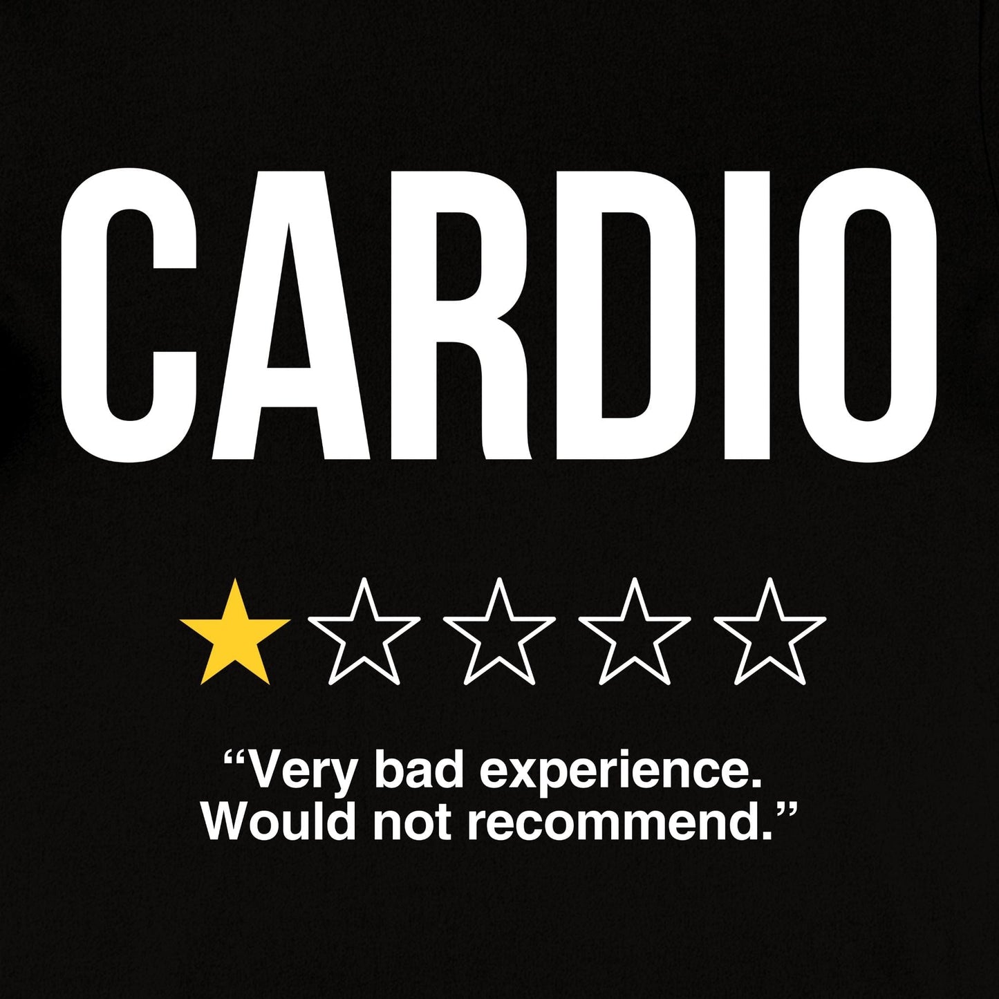 Cardio Review T-Shirt - Apocalypse Club