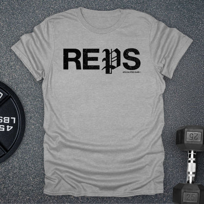 Apocalypse Club Chaos Reps Sport Grey gym t-shirt