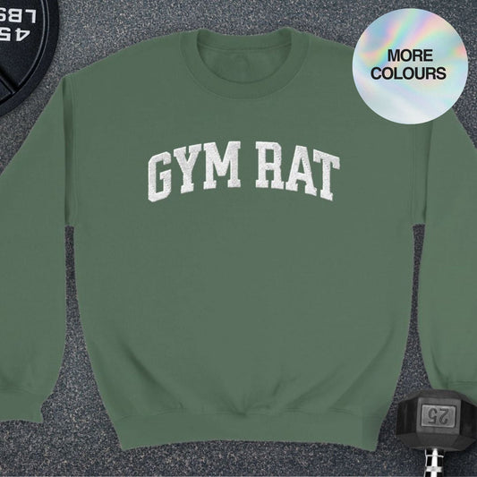 College Gym Rat Sweatshirt - Apocalypse Club