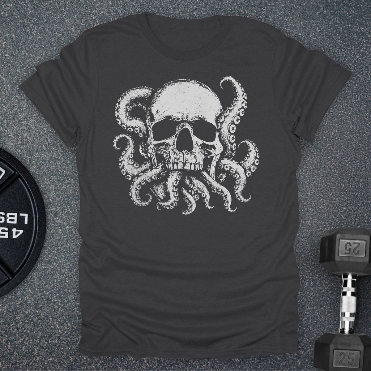 Apocalypse Club Death Below Charcoal gym t-shirt