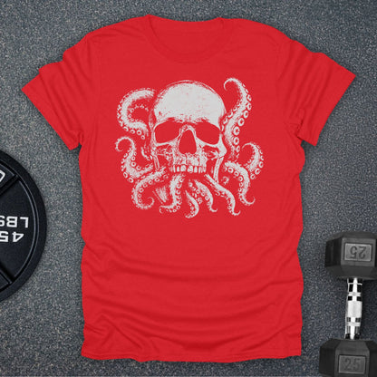 Apocalypse Club Death Below Red gym t-shirt