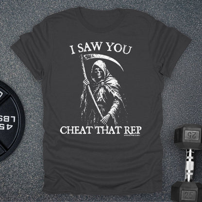 Apocalypse Club Death Saw You Charcoal gym t-shirt