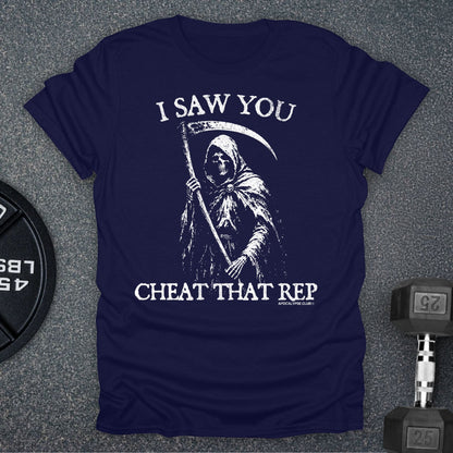 Apocalypse Club Death Saw You Navy gym t-shirt