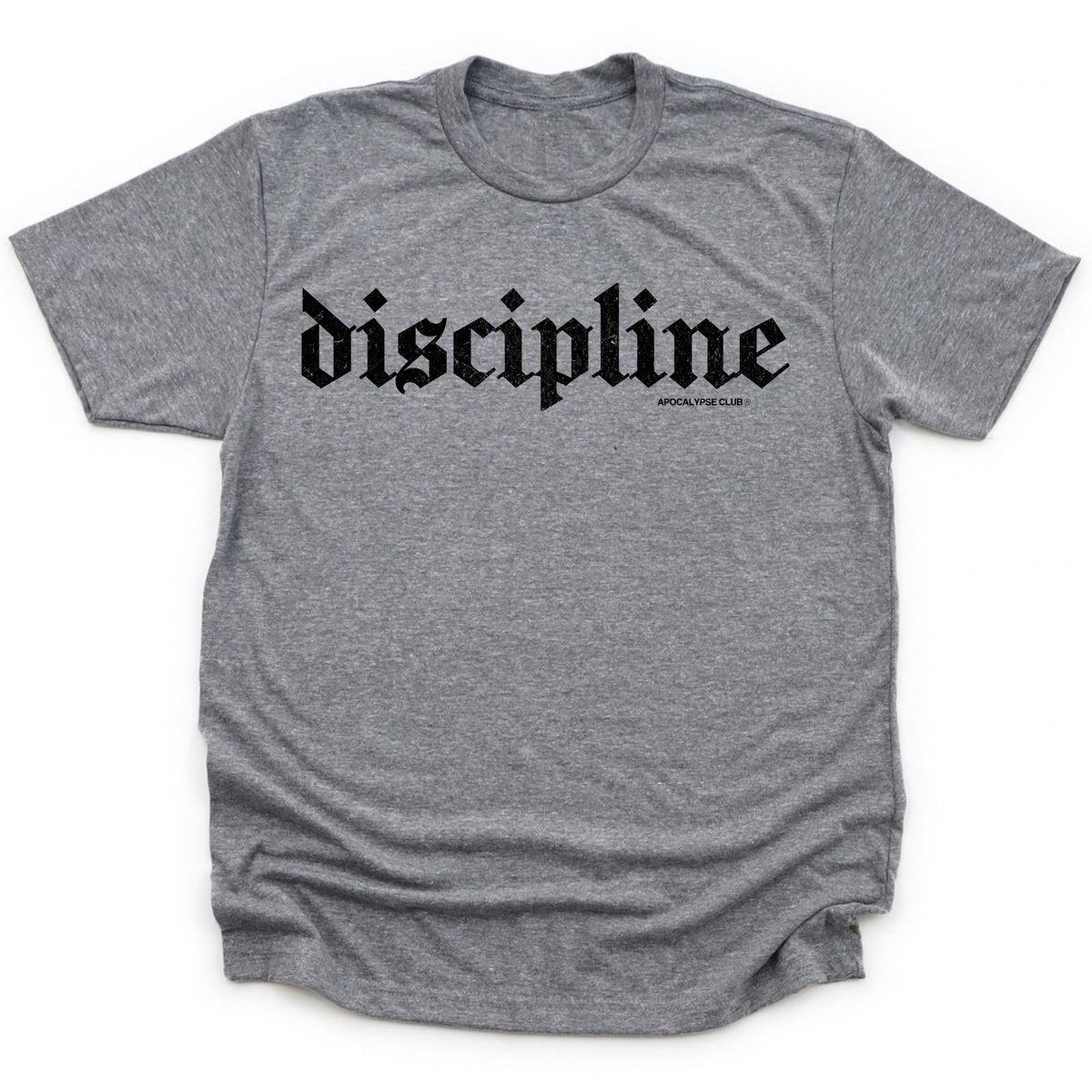 Apocalypse Club Discipline Premium Heather gym t-shirt