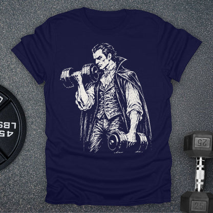 Apocalypse Club Dracula Iron Navy gym t-shirt