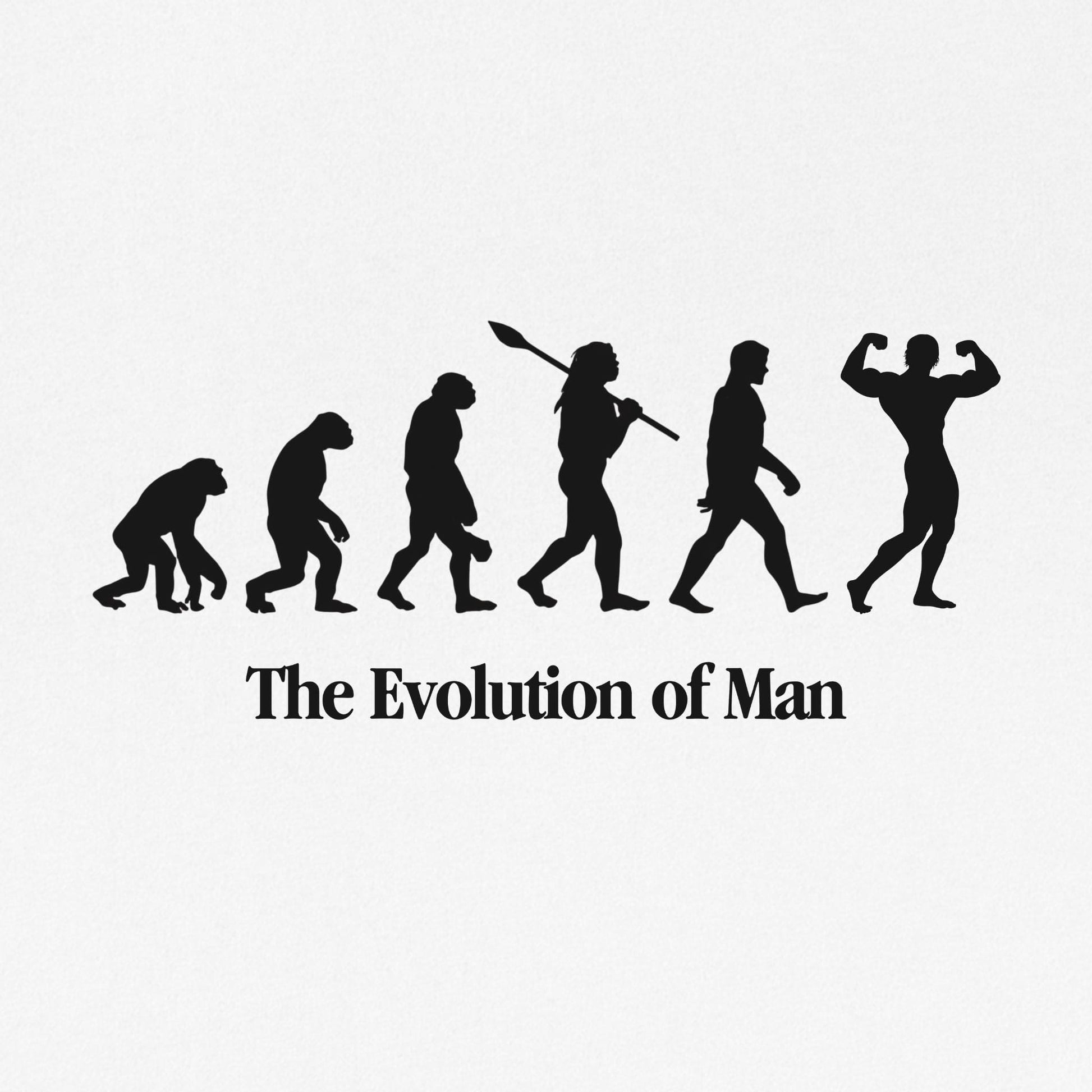 Evolution Of Man T-Shirt - Apocalypse Club