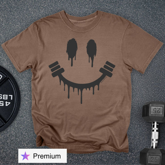 Apocalypse Club Fall Weight And Bleed Premium Espresso gym t-shirt