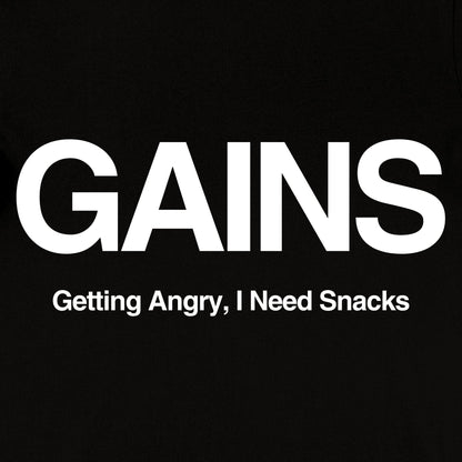 Gains T-Shirt Black - Apocalypse Club