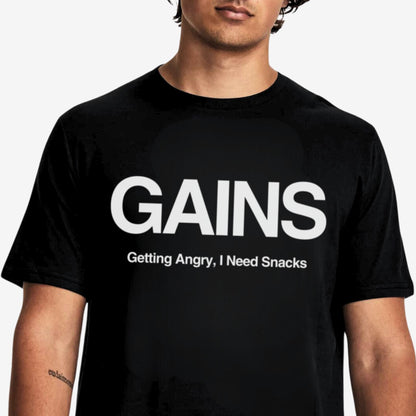 Gains T-Shirt Black - Apocalypse Club