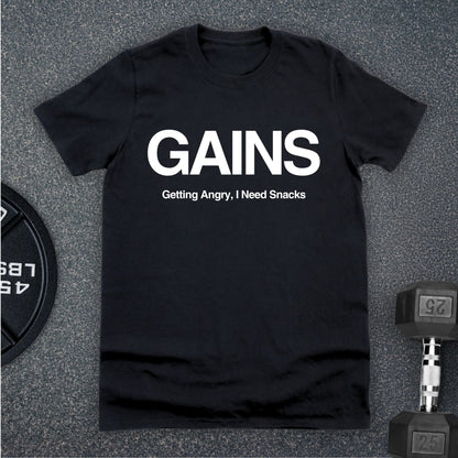 Gains T-Shirt Black - Apocalypse Club