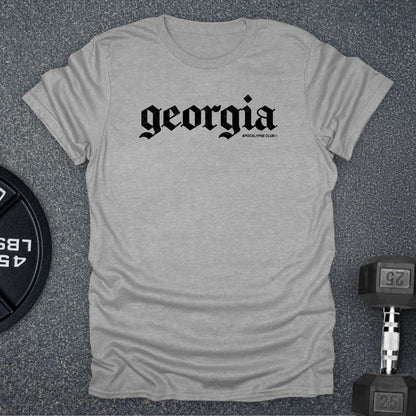 Apocalypse Club Georgia DNA Sport Grey gym t-shirt
